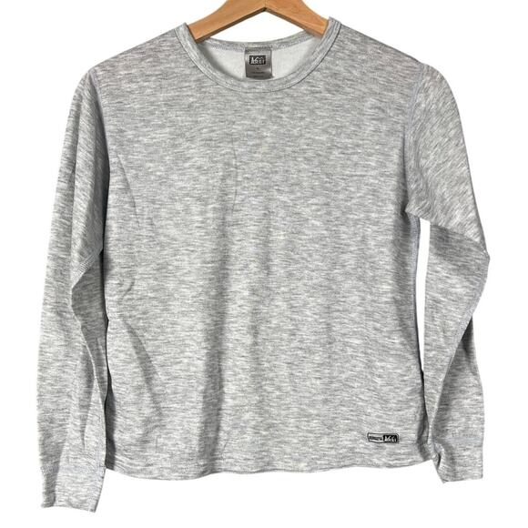 REI Co-Op XL Polyester Gray Long Sleeve Women's Top - Picture 1 of 6